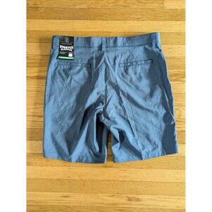 New PGA Tour Men's Stretch Elastica Golf Shorts blue, size 34 NWT